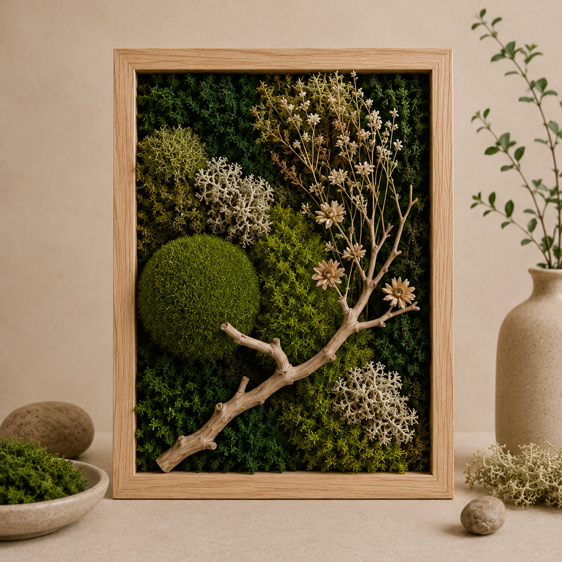 Mossscape Studio: Framed Moss Art Workshop | May 24 | Prairie Fruits Farm