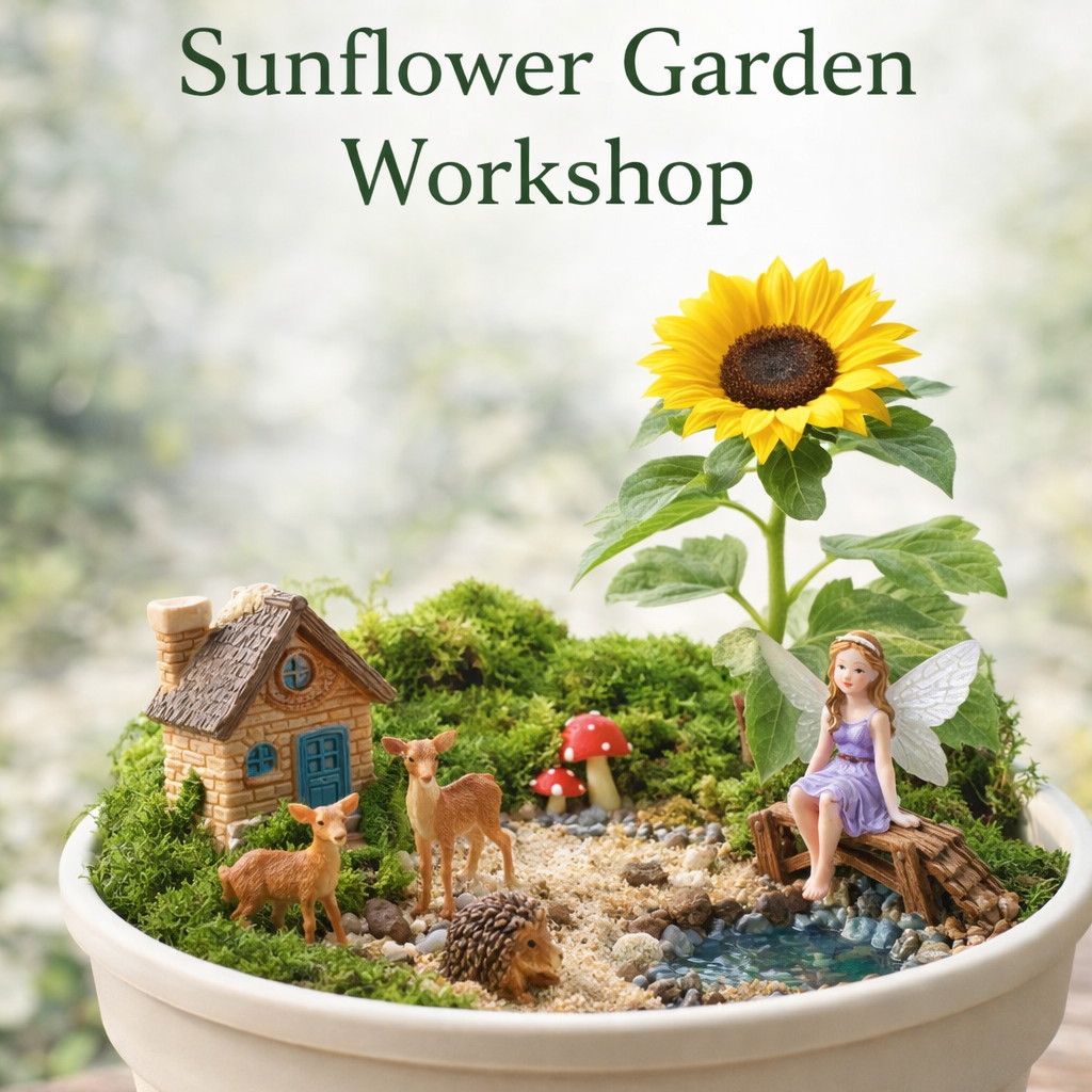 Woodland & Fairy Sunflower | May 9 | Prairie Fruits Farm