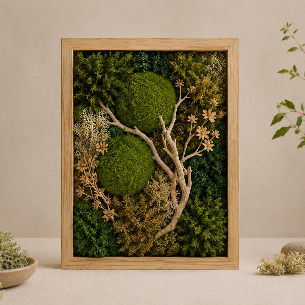 Mossscape Studio: Framed Moss Art Workshop | May 24 | Prairie Fruits Farm