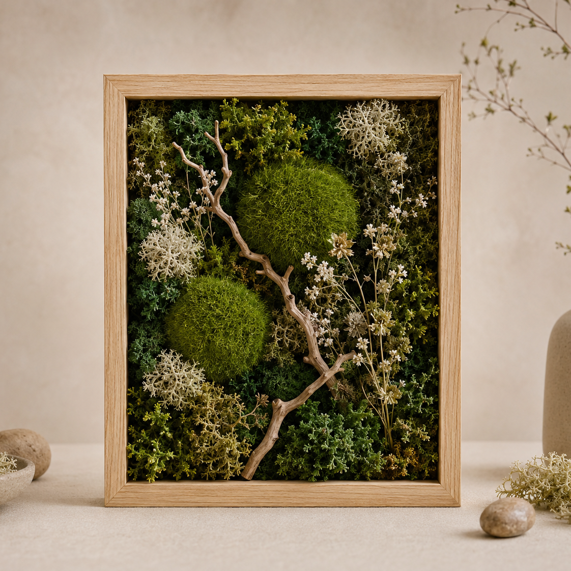Mossscape Studio: Framed Moss Art Workshop | May 24 | Prairie Fruits Farm