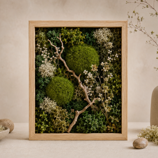 Mossscape Studio: Framed Moss Art Workshop | May 24 | Prairie Fruits Farm