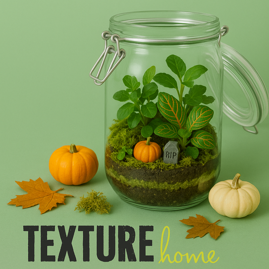 Fall & Halloween Terrarium Building Workshop at Texture Home 09/27/2025