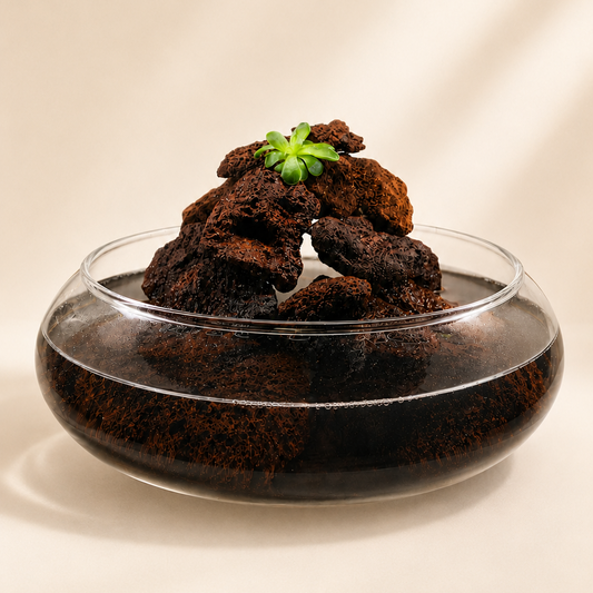 Floating Rock Garden: a carnivorous butterwort bowl