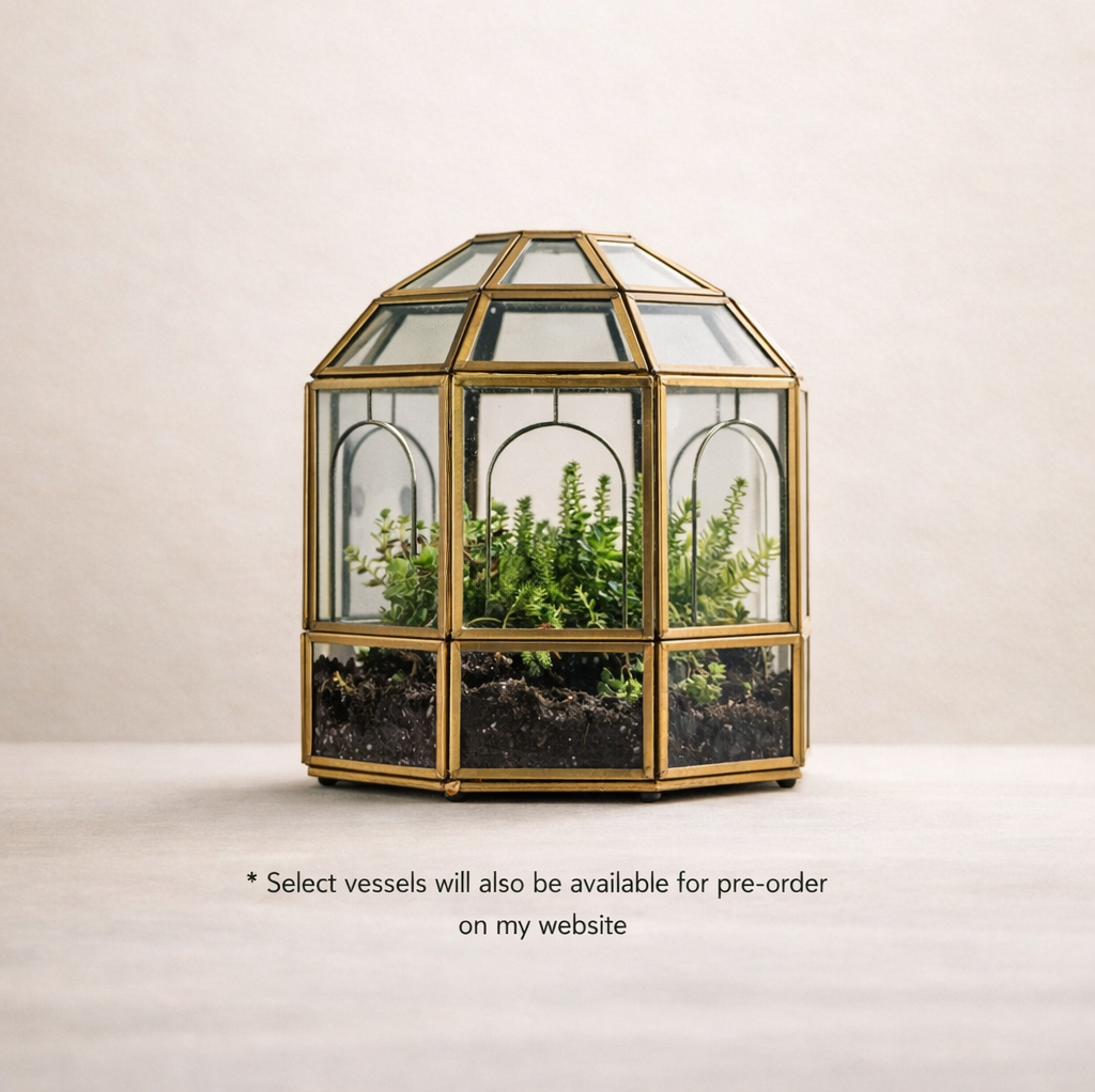Bronze Birdcage Terrarium