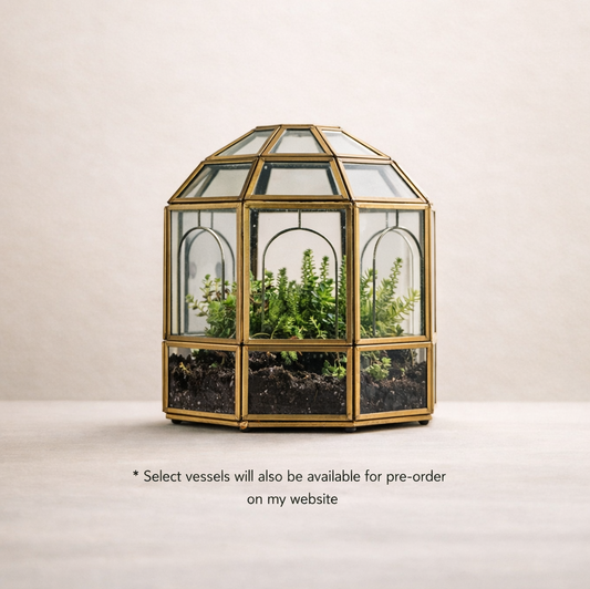 Bronze Birdcage Terrarium